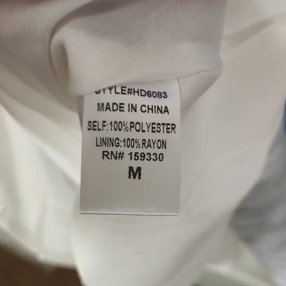 Heyson Blue and White Dress - Picture 6 of 7